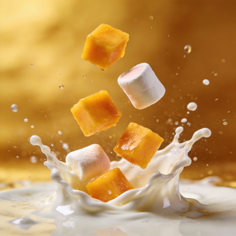 芒果奶昔飞溅图片