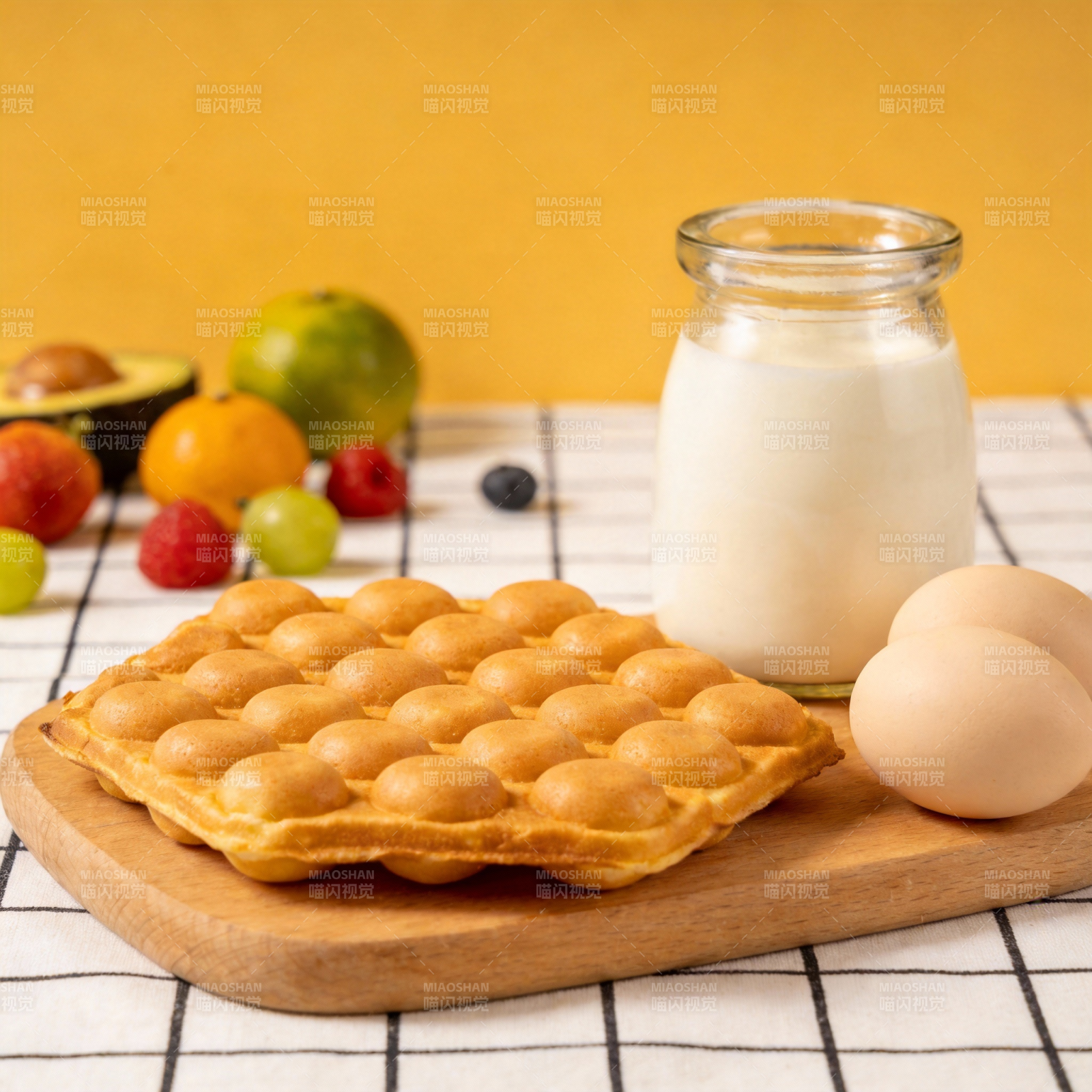 美味鸡蛋仔早餐图片