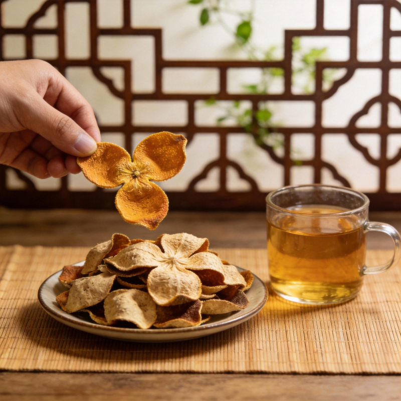 陈皮茶香 悠然品茗图片