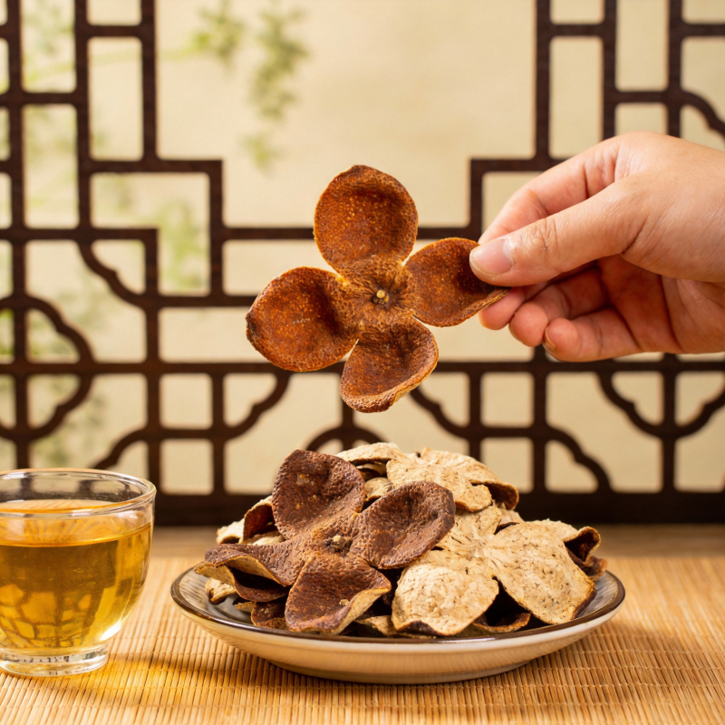陈皮花茶 清香四溢图片