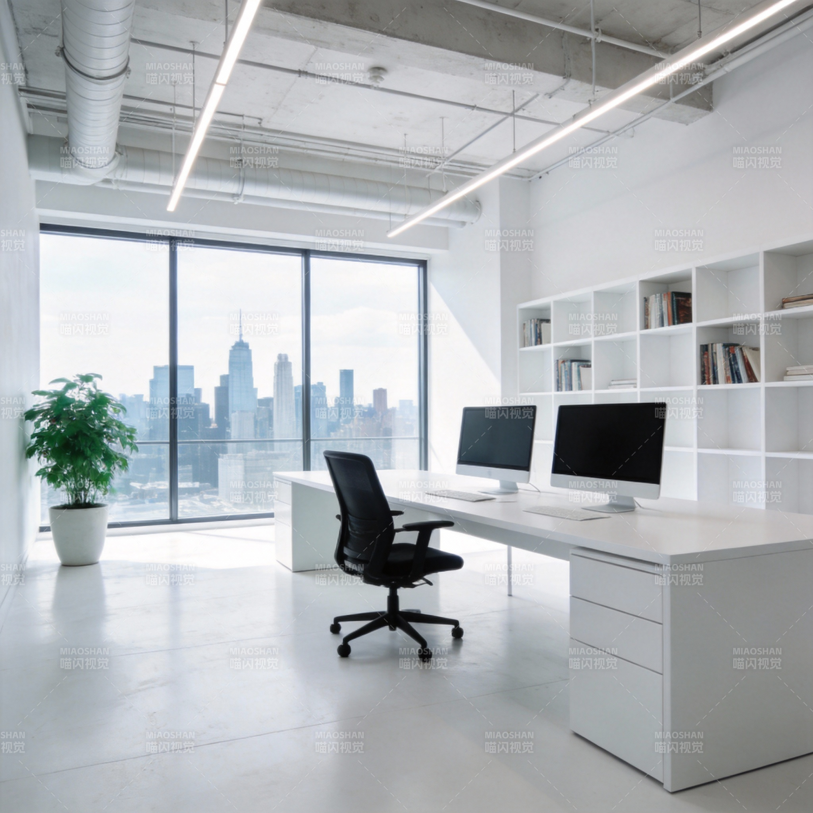 现代办公空间图片
