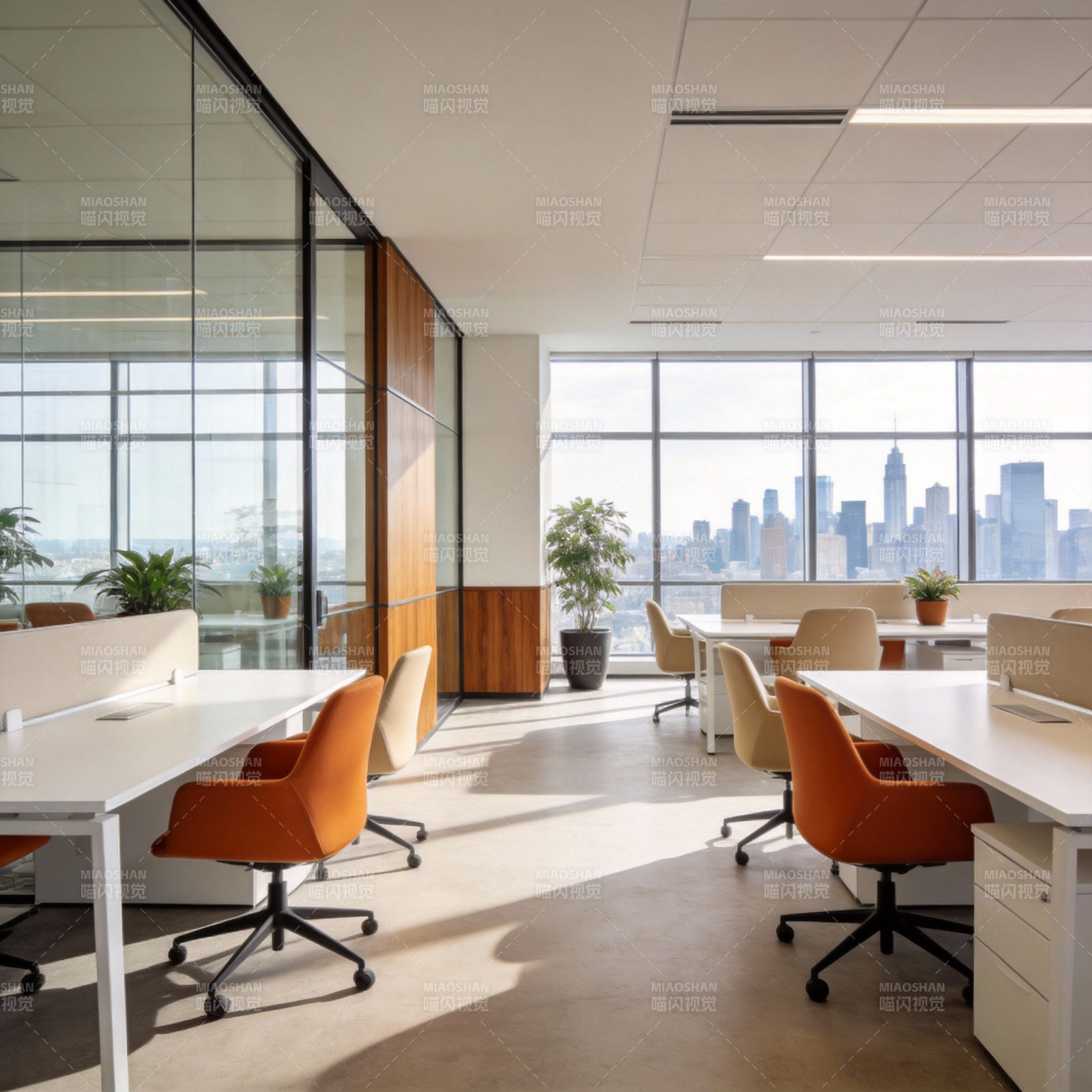 现代办公空间图片
