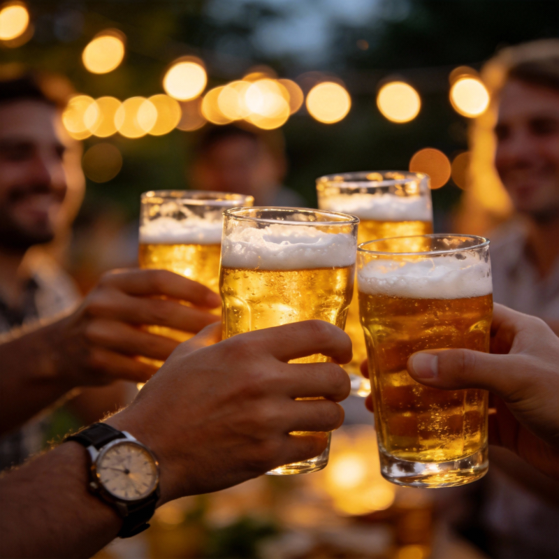 举杯共饮 欢聚时刻图片