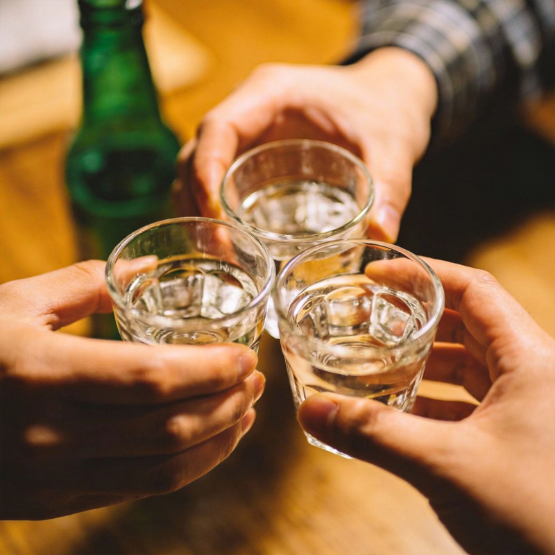 举杯共饮 情谊满满图片