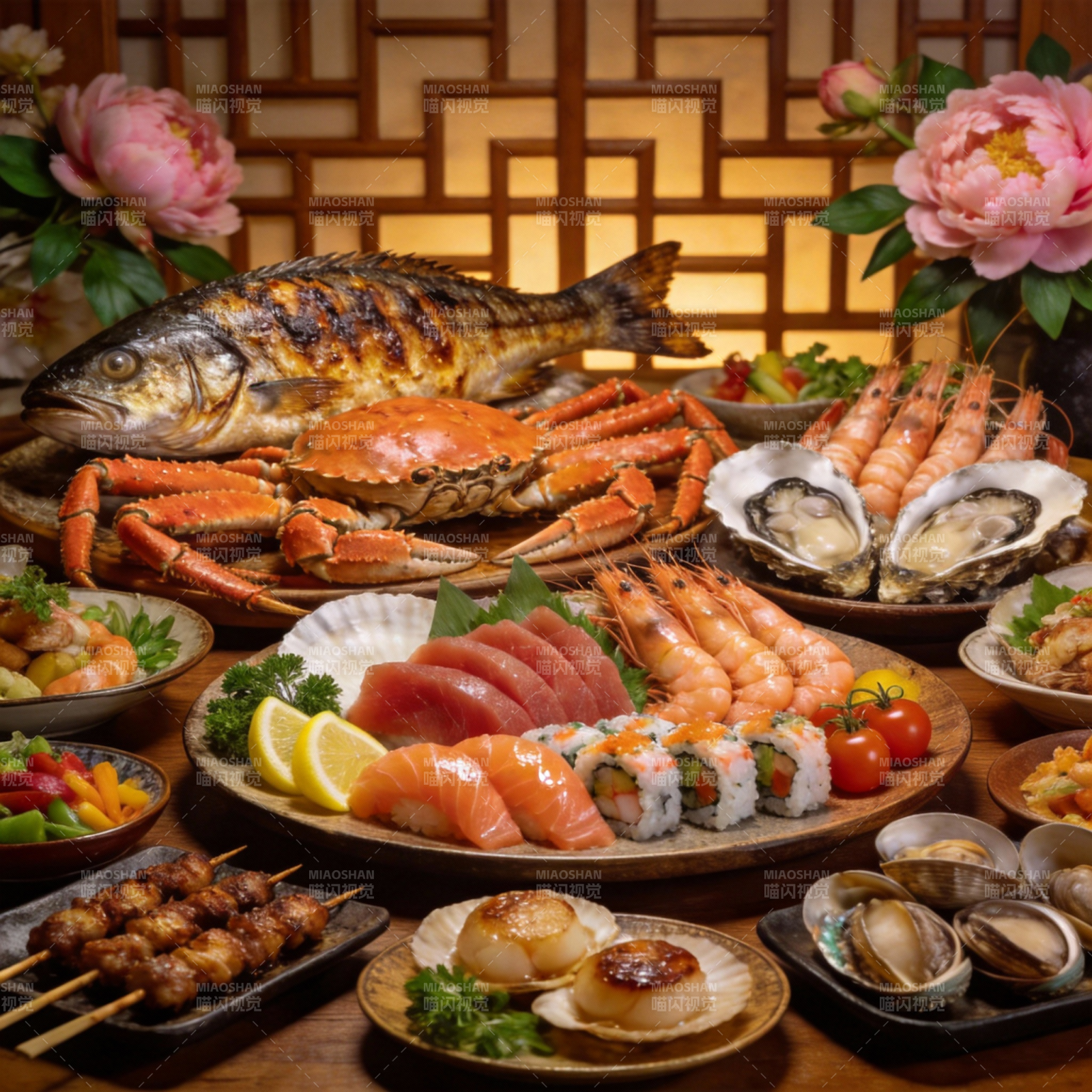 海鲜盛宴图片