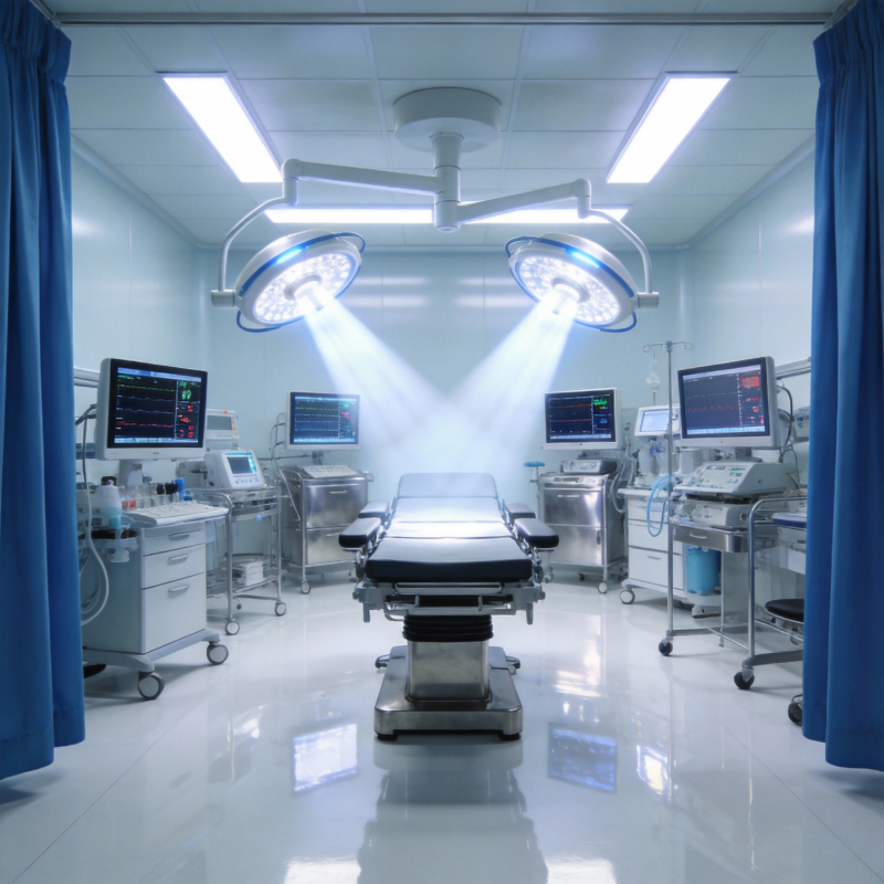 现代手术室全景图片