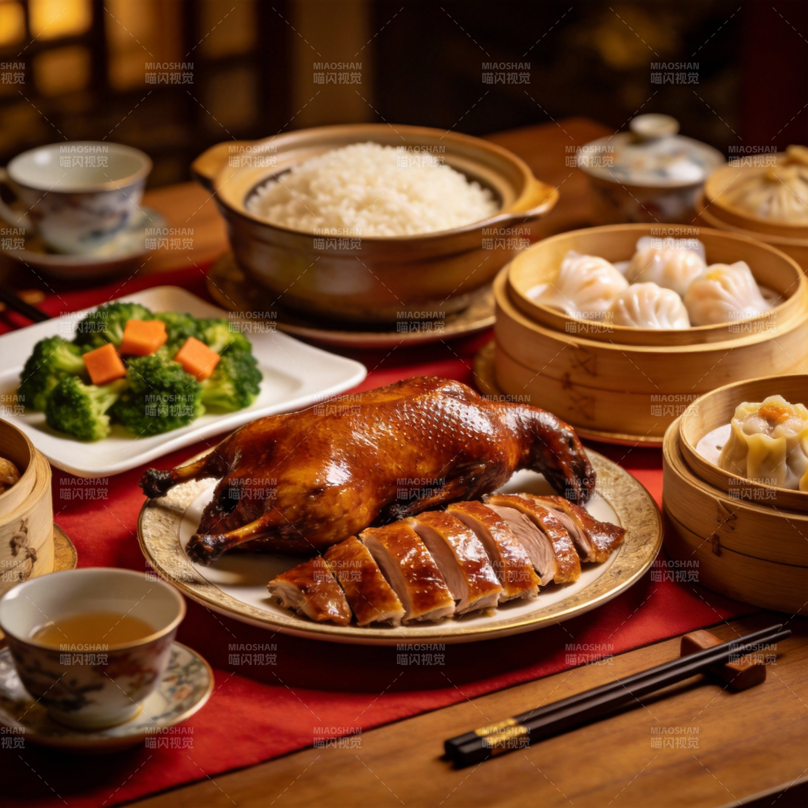 美味中式宴席图片