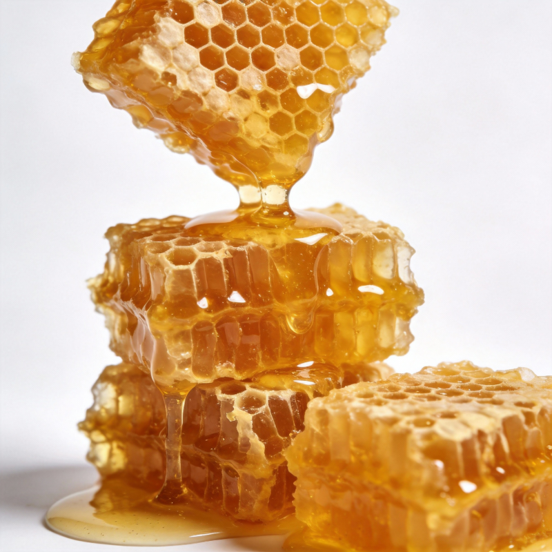 蜂巢滴蜜图片