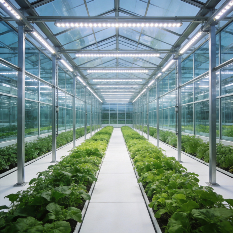 智能温室种植园图片