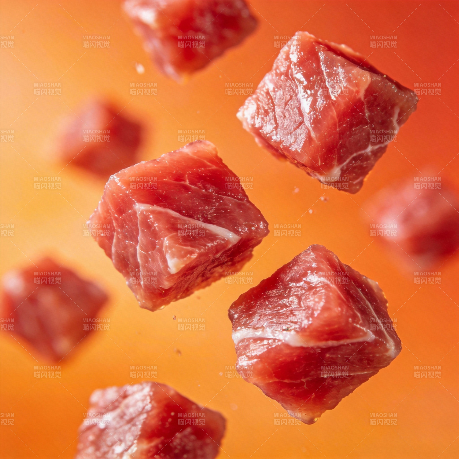 飞舞的肉块图片