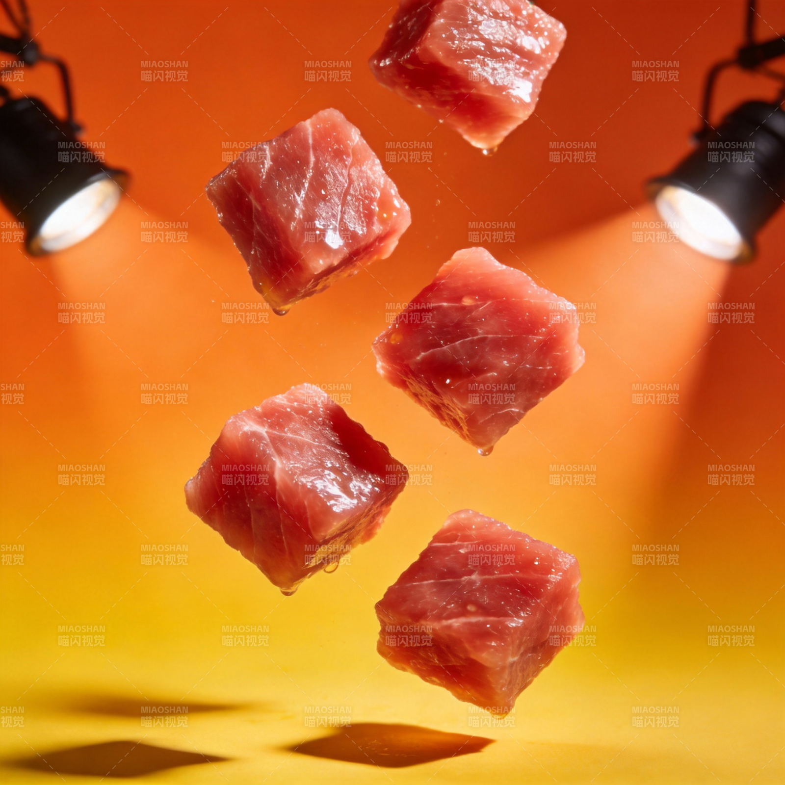 飞舞的肉块图片