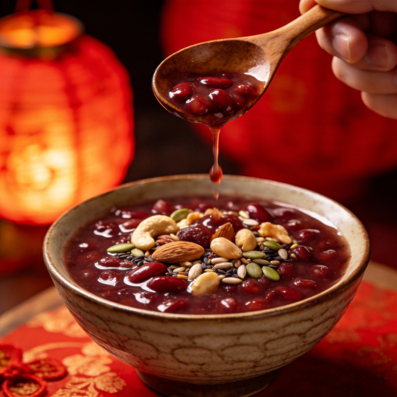 腊八粥香浓诱人图片