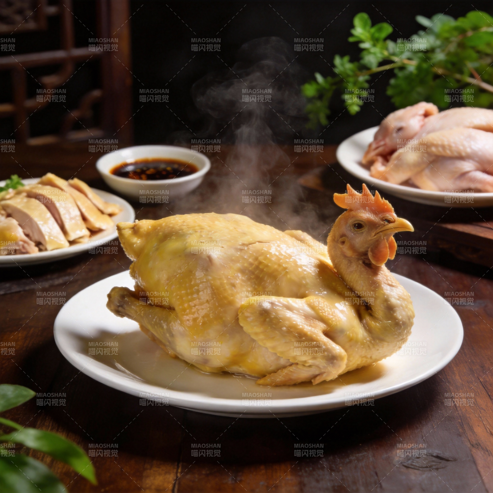 白切鸡 鲜嫩多汁图片