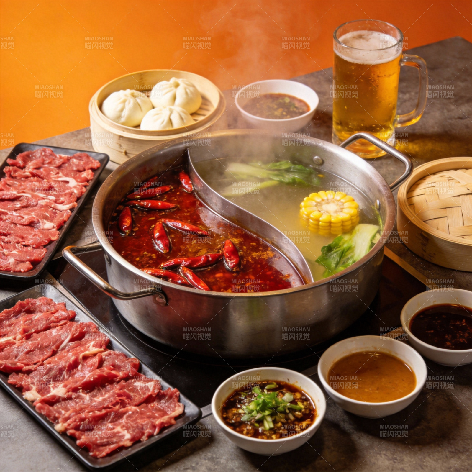 火锅盛宴 美味共享图片