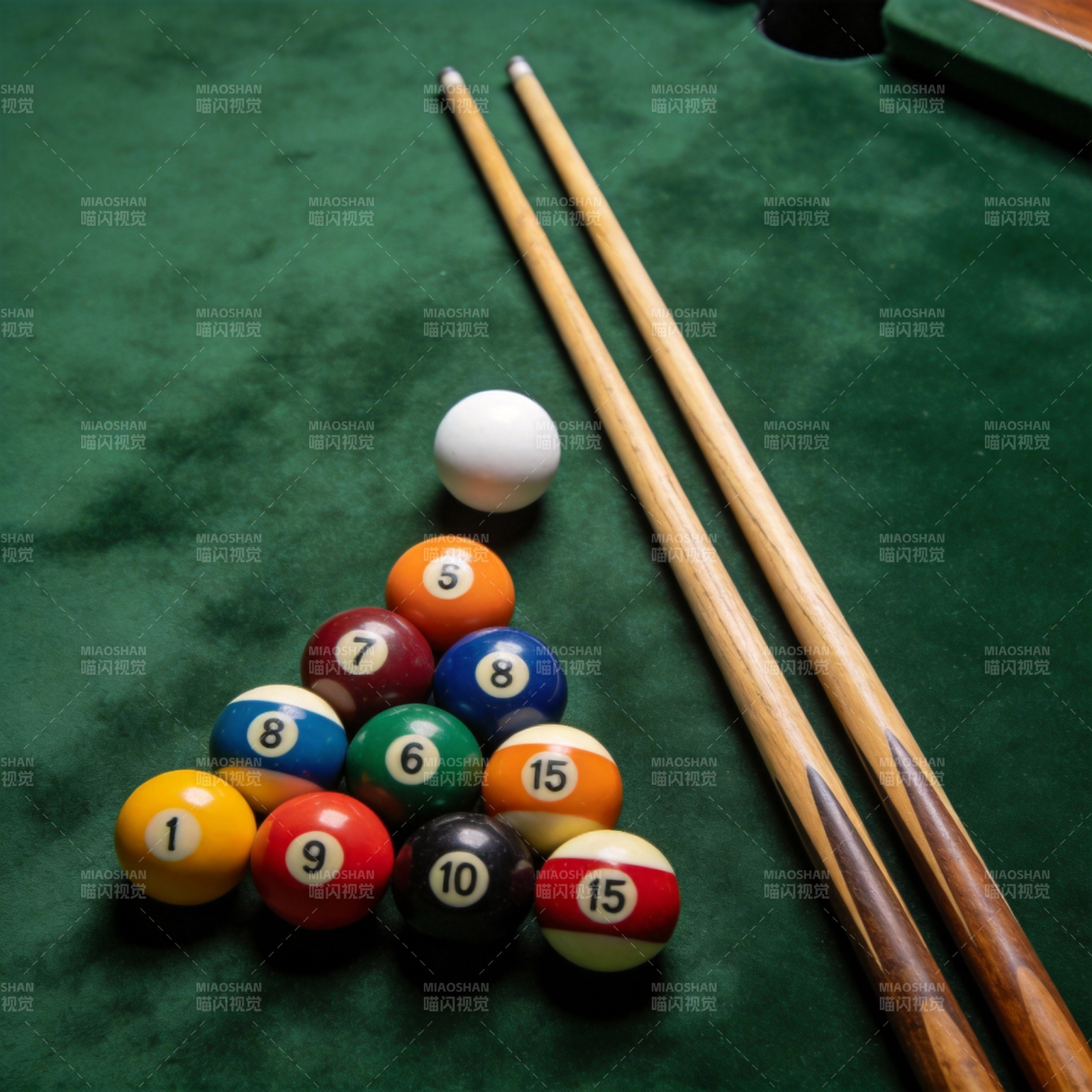 台球静物图图片