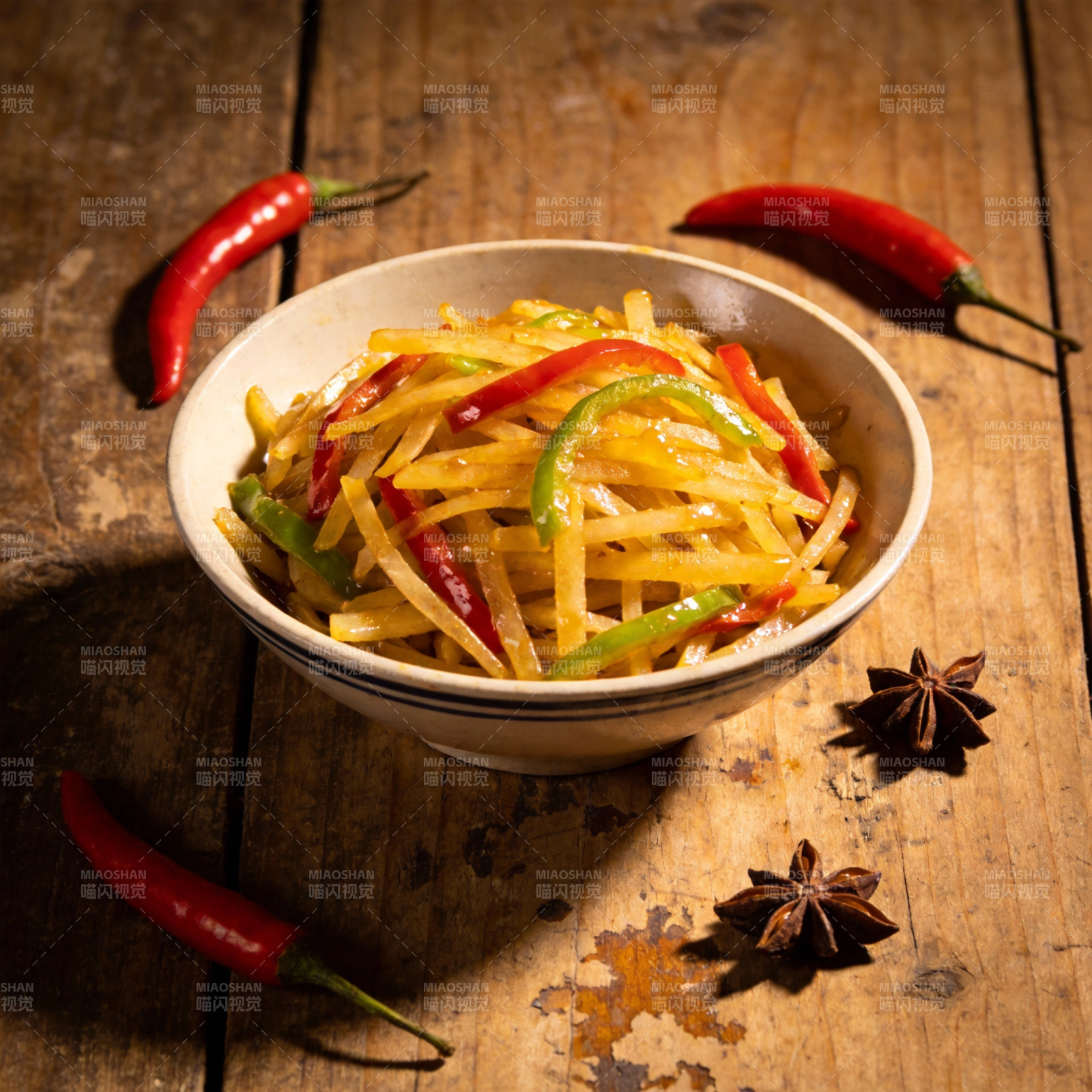 辣味土豆丝图片