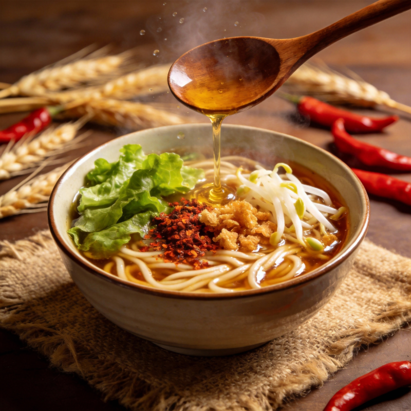 热汤面飘香图片