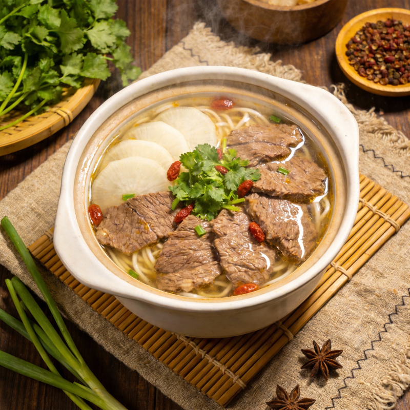 牛肉萝卜汤图片
