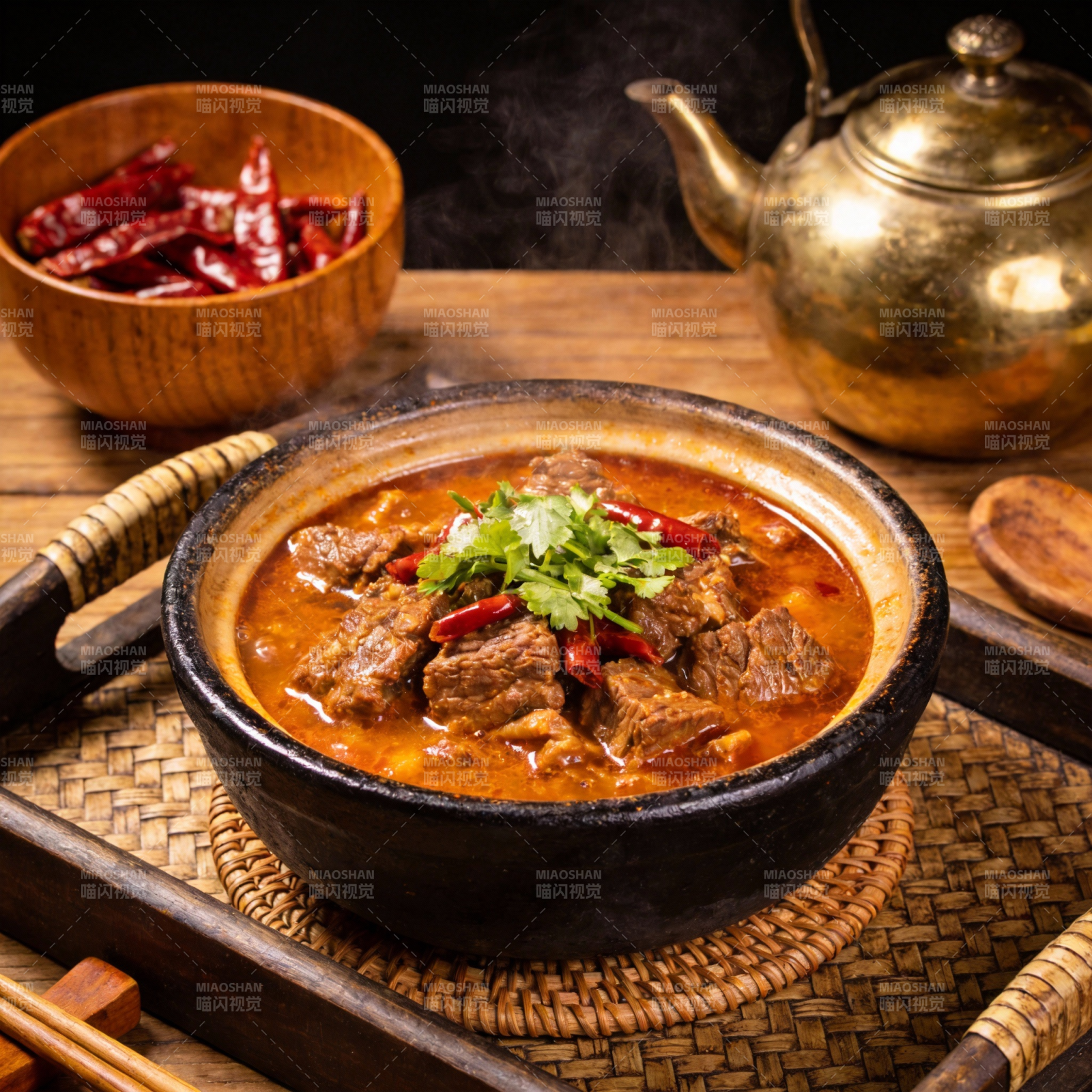 红烧牛肉炖菜图片