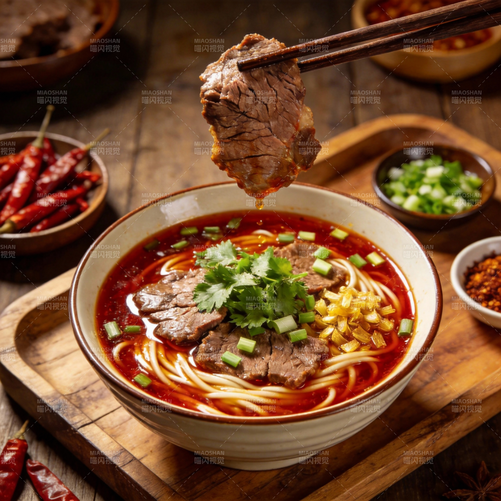 麻辣牛肉面图片