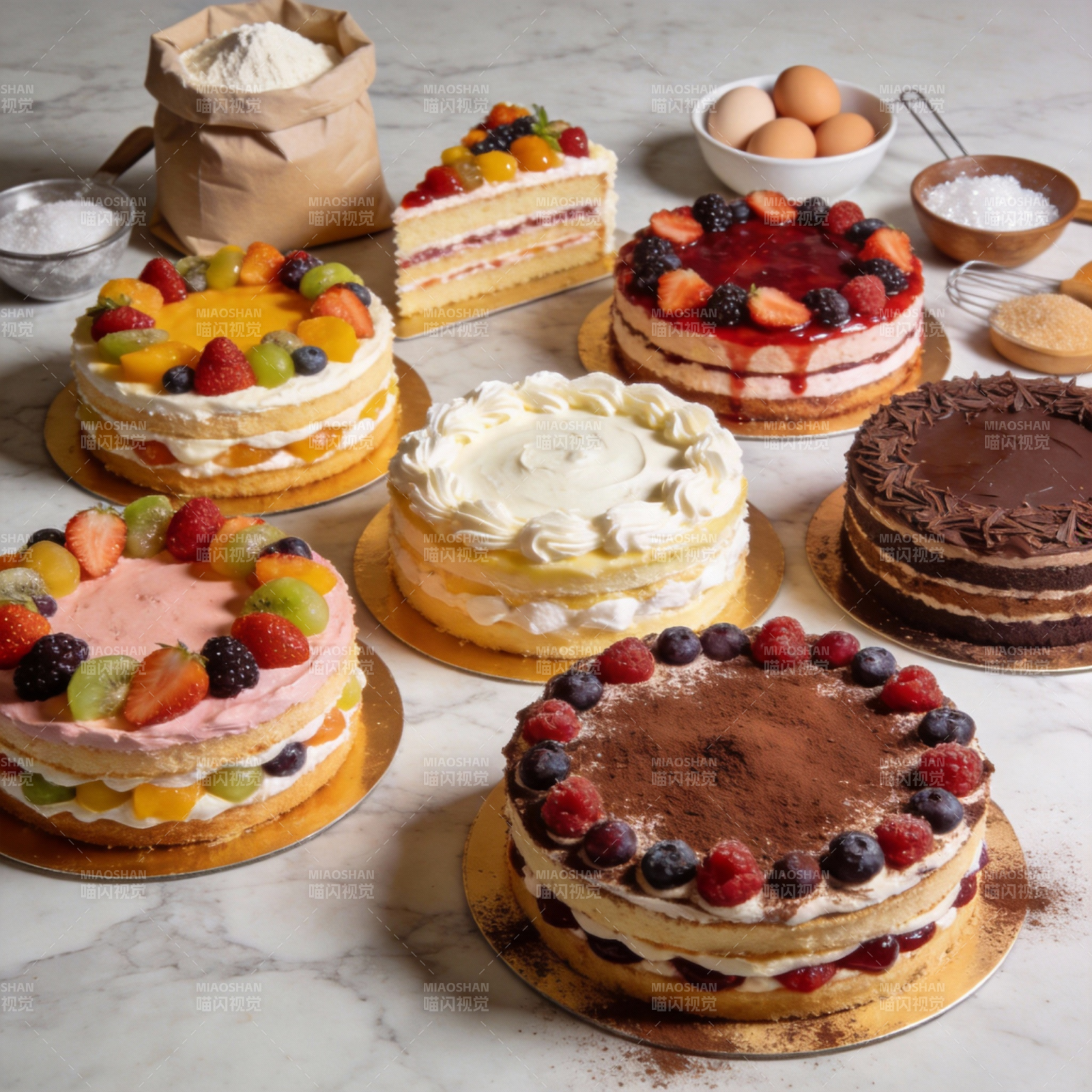 缤纷蛋糕盛宴图片