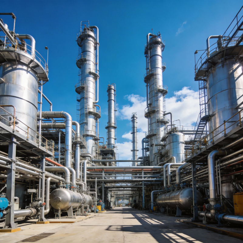 工业厂区全景图片