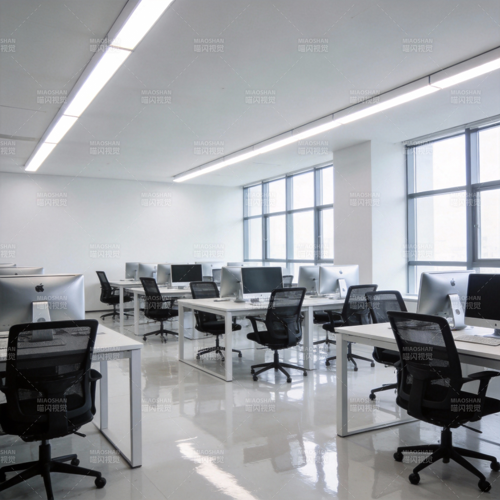 现代简约办公空间图片