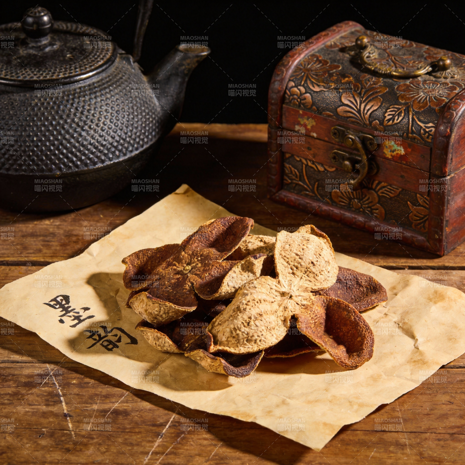 陈皮茶具古韵图片