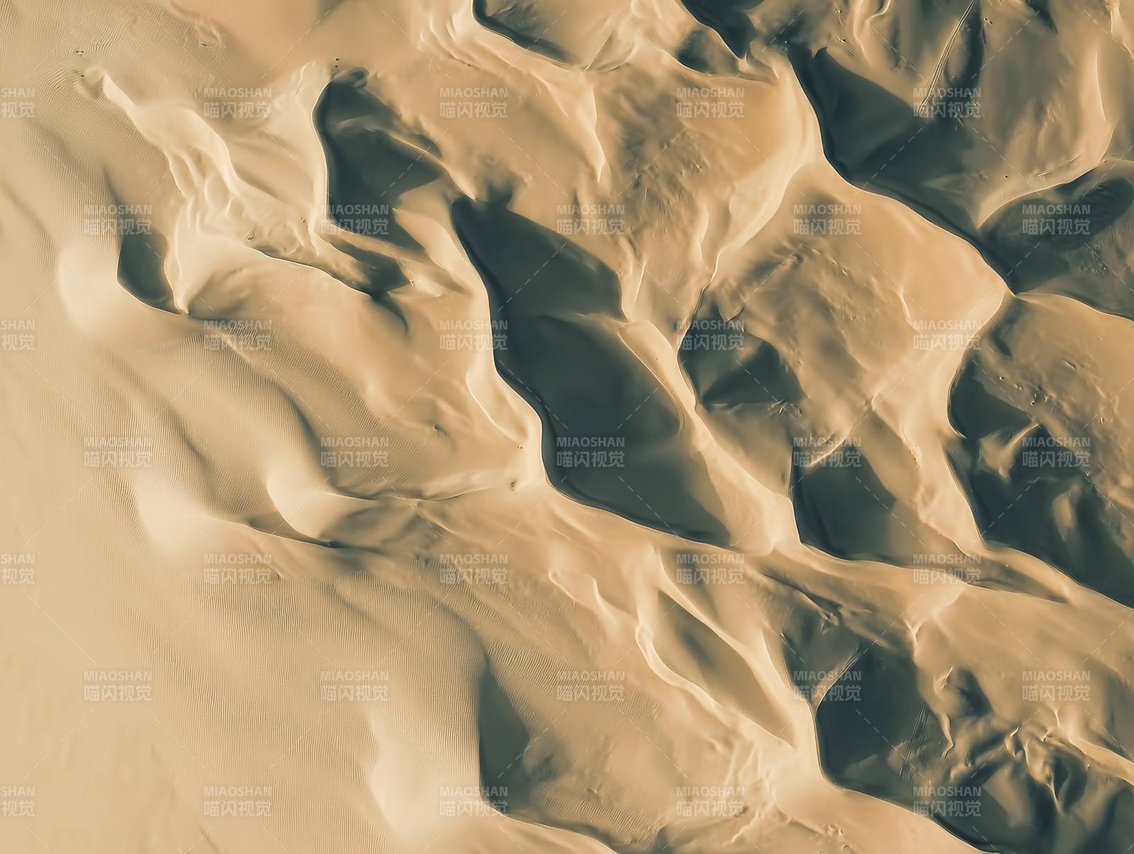 沙漠沙丘的纹理图片