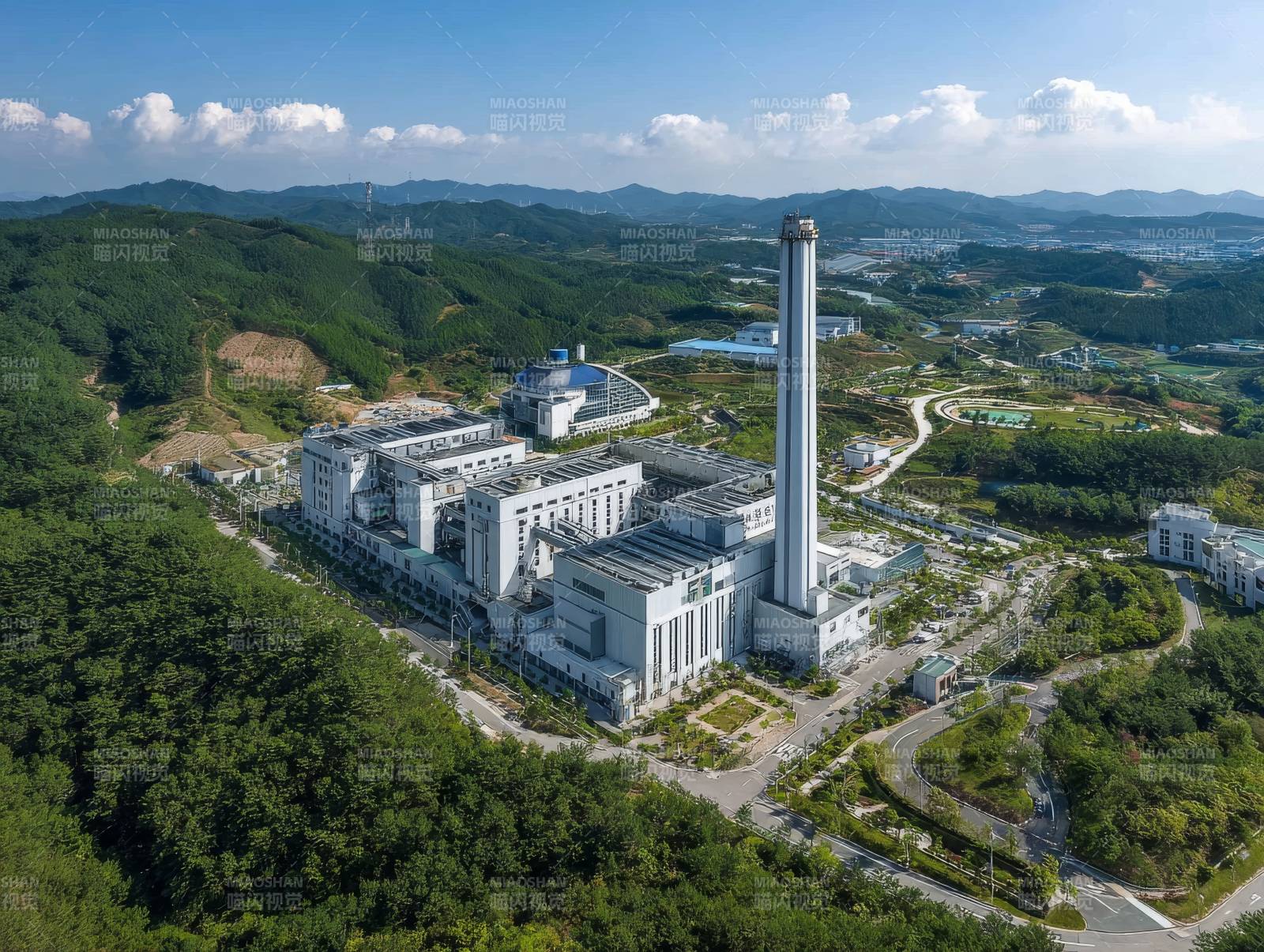 现代化工业厂区图片