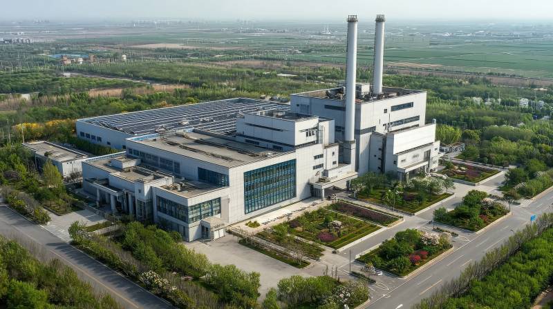 现代化工业厂区图片