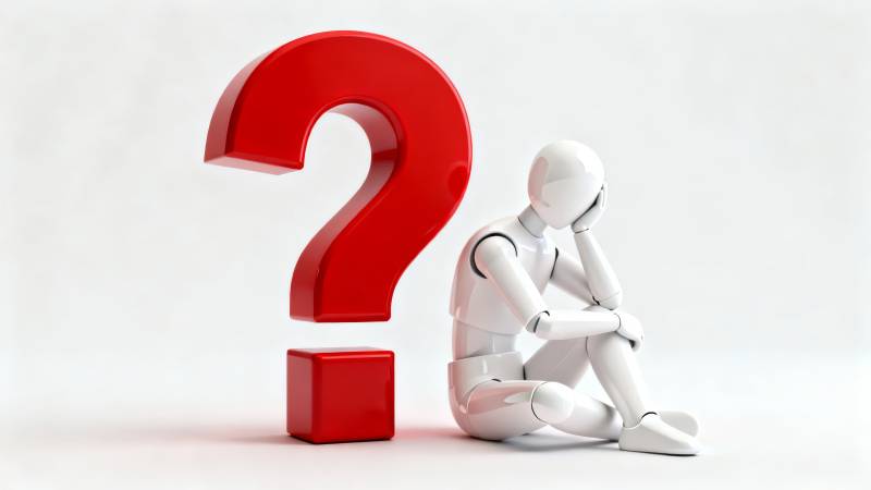 疑问与沉思图片