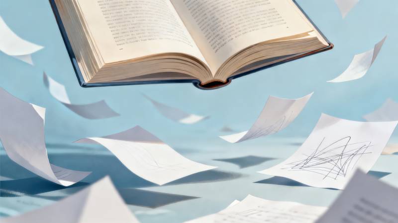 书页纷飞的瞬间图片