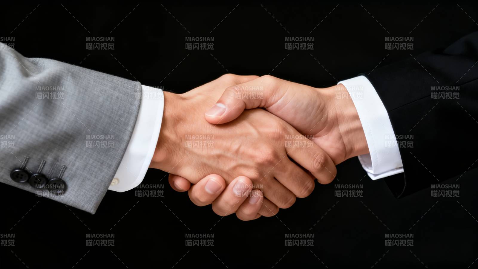 握手合作图片