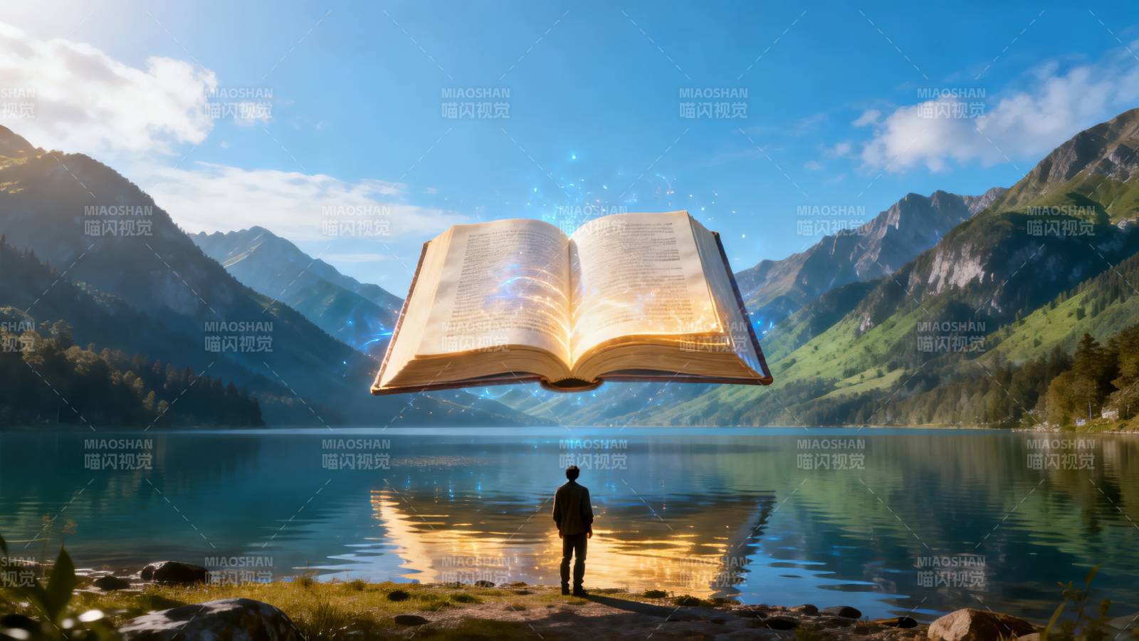 书启山湖之境图片