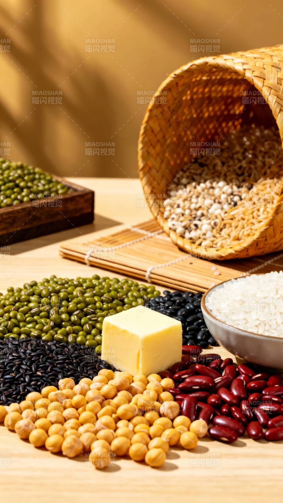 五谷杂粮盛宴图片