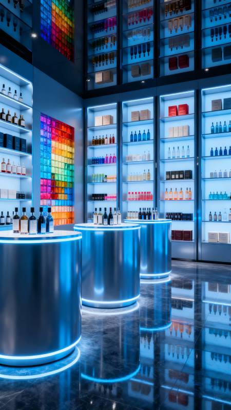 炫彩美妆店图片