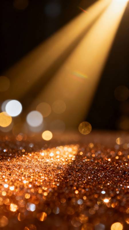 金色光芒闪耀图片