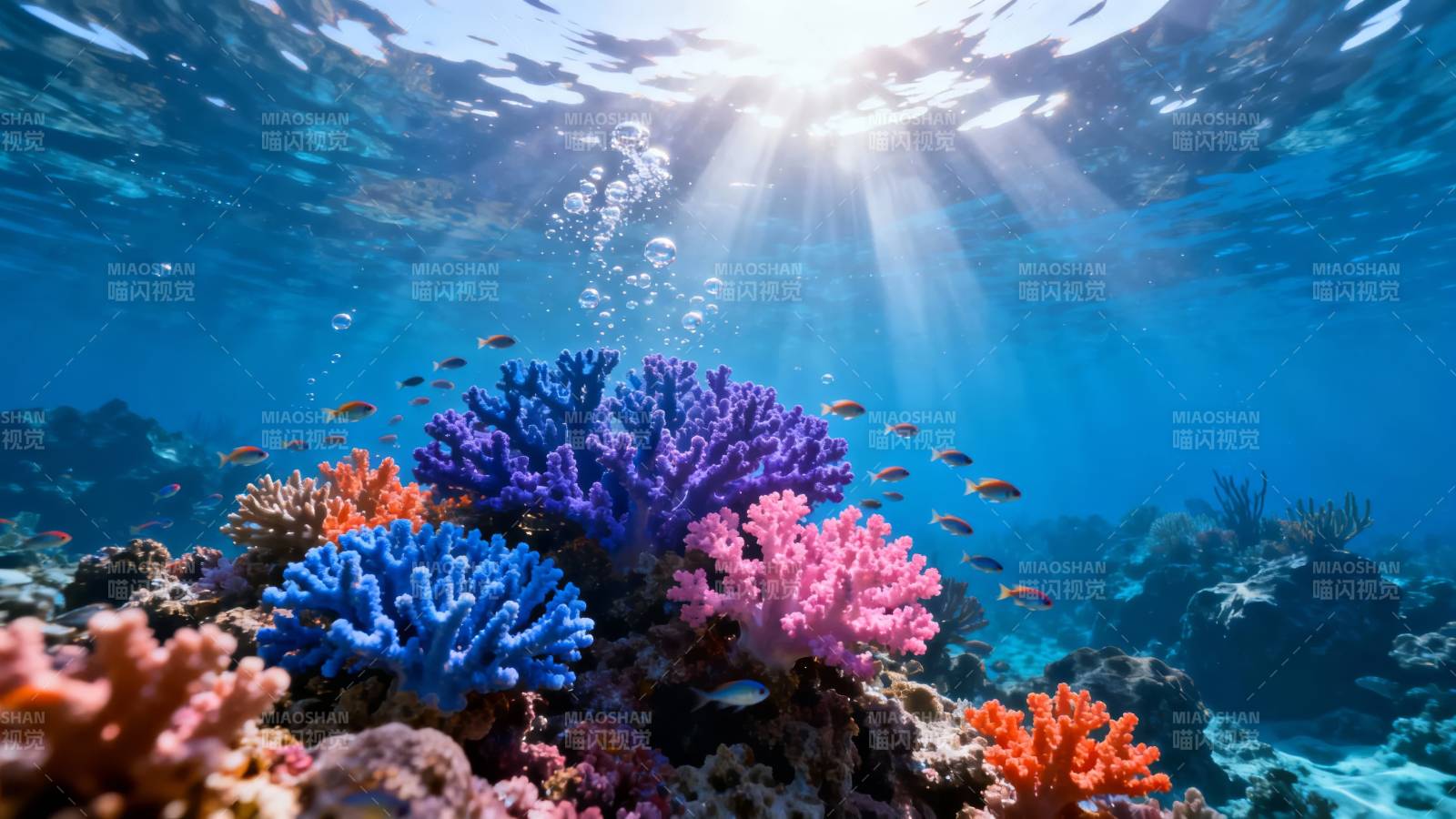 海底珊瑚奇观图片