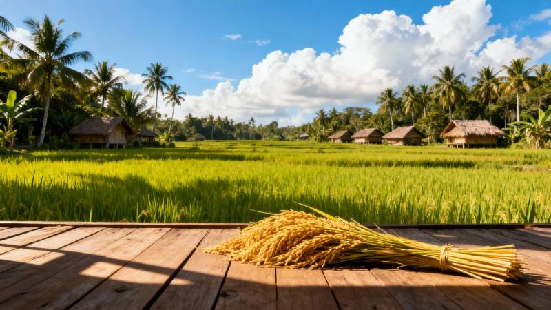 稻田风光 丰收在望图片