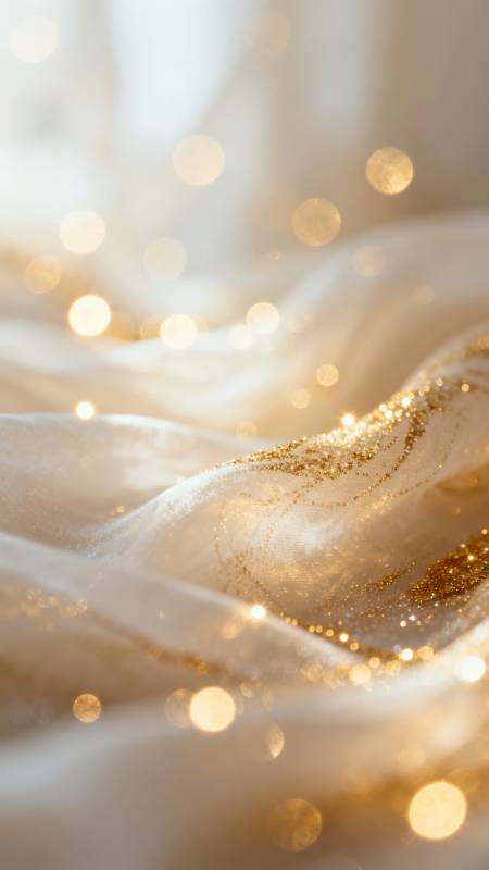 金色流光织梦图片