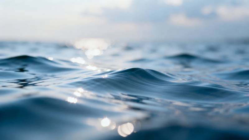 海面波光粼粼图片