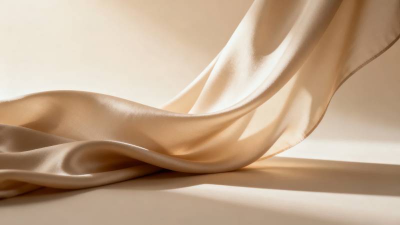 柔光丝缎飘逸图片