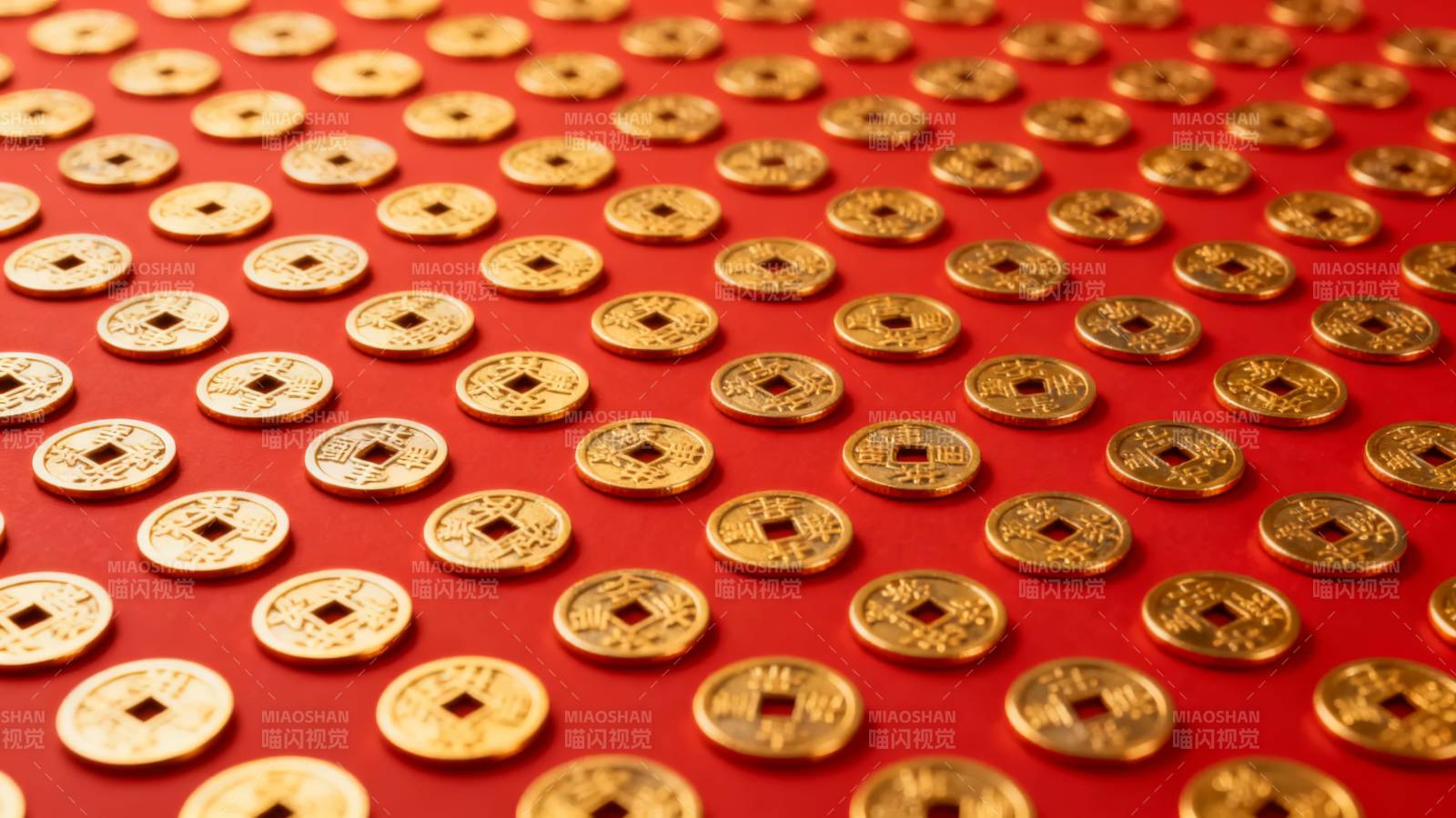 金币铺红布图片