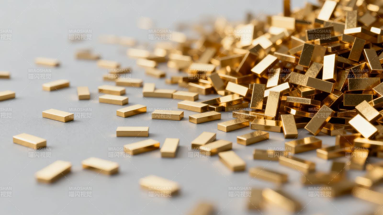 金条散落一地图片