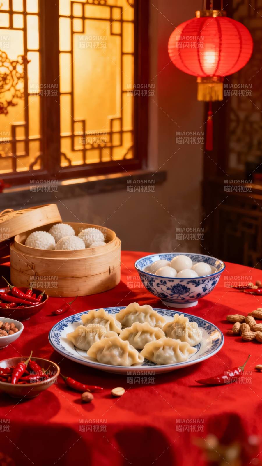 团圆宴 喜庆佳肴图片