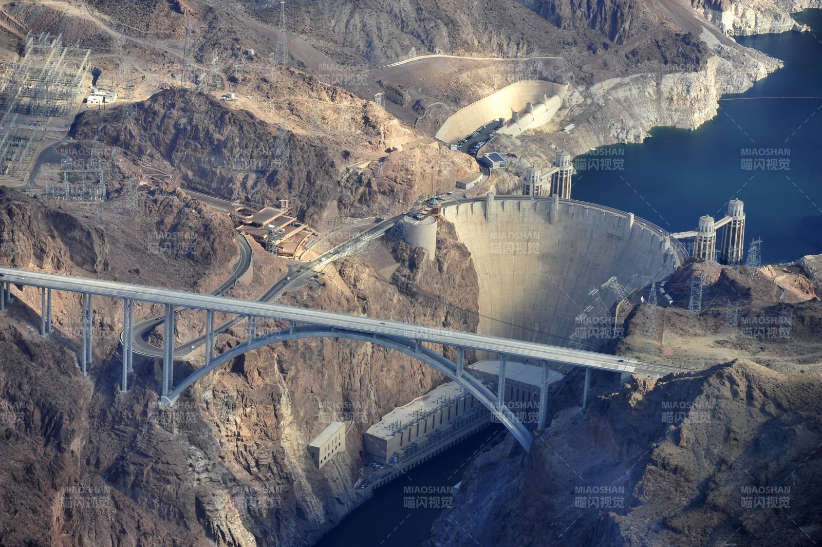 胡佛水坝风光图片
