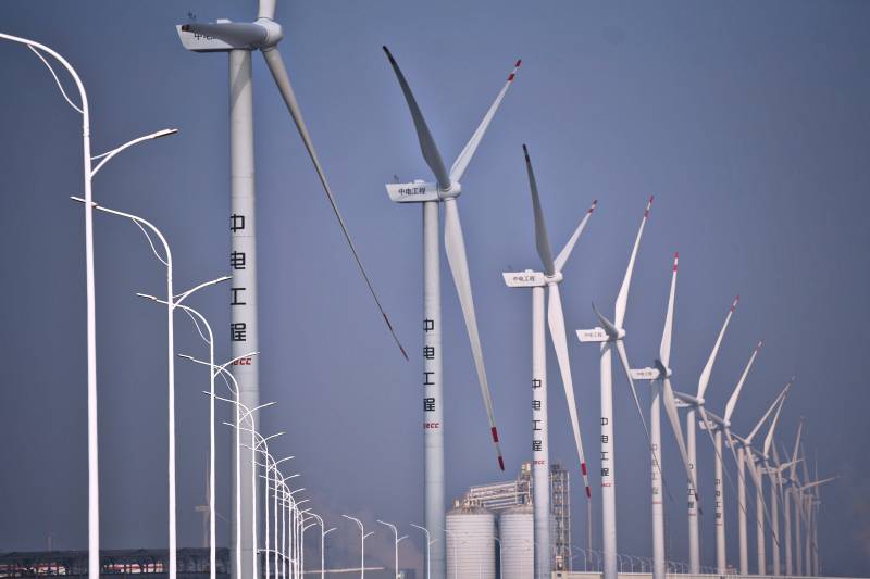 风力发电场图片