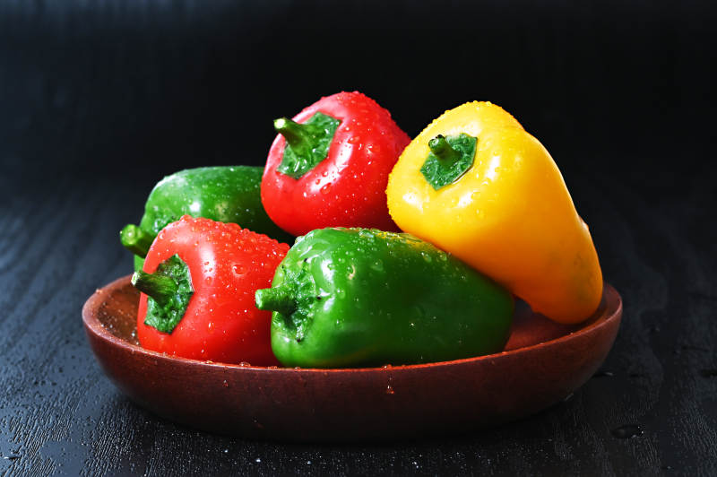 彩椒静物图图片