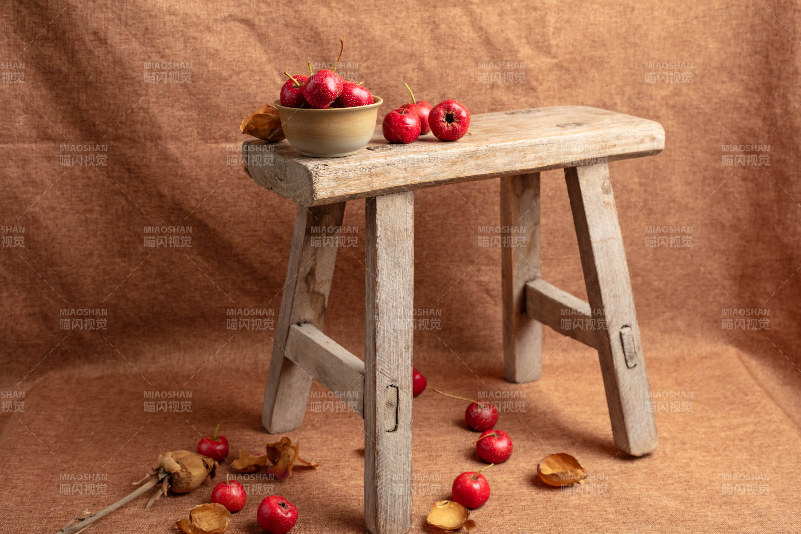 秋实静物图图片